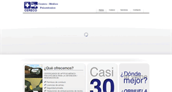 Desktop Screenshot of cerecopsicotecnico.com
